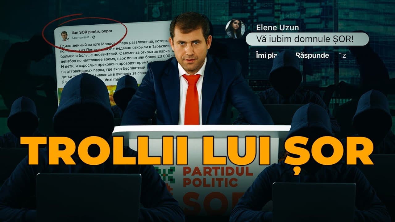 Ilan Șor pentru popor: Postări sponsorizate, like-uri și comentarii cumpărate [VIDEO]
