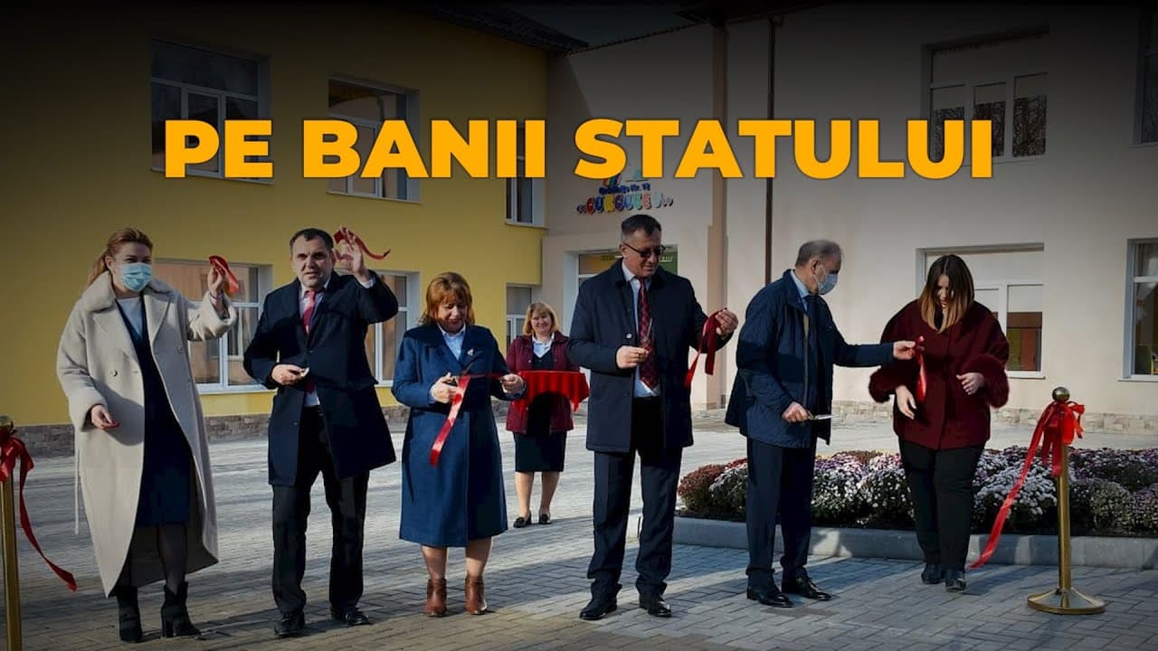 Grădiniță reparată pe bani publici – proiect politic al Partidului Șor [VIDEO]