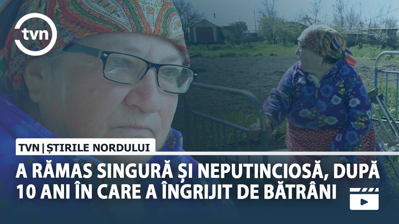 A îngrijit 10 ani de oameni străini, iar acum nu are cine să îngrijească de ea: Istoria Olgăi Tizu din satul Petreni, raionul Drochia [VIDEO]