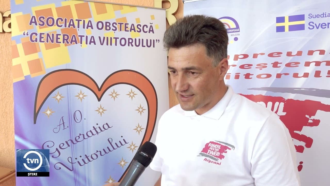 Tinerii din Râșcani vor implementa 18 proiecte în localitățile din raion [VIDEO]