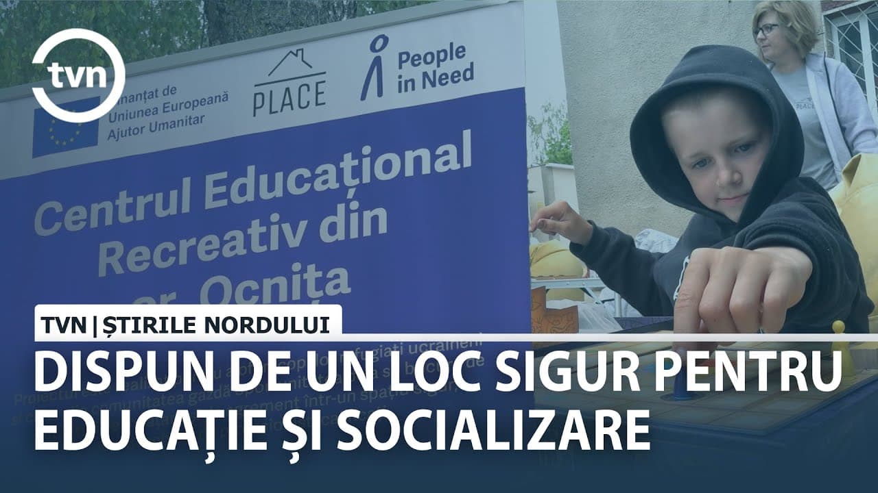 Un Centru educațional pentru copii a fost deschis la Ocnița [VIDEO]