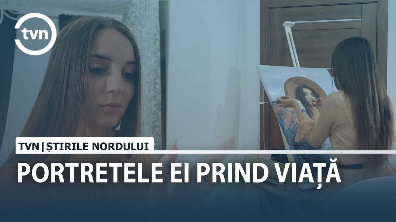Povestea Danielei, meșterul popular din raionul Drochia care pictează pe sticlă [VIDEO]
