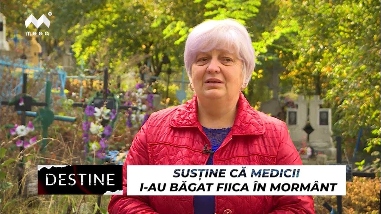 O femeie din satul Parcani, raionul Soroca, susține că medicii i-au băgat unica fiică în mormânt [VIDEO]