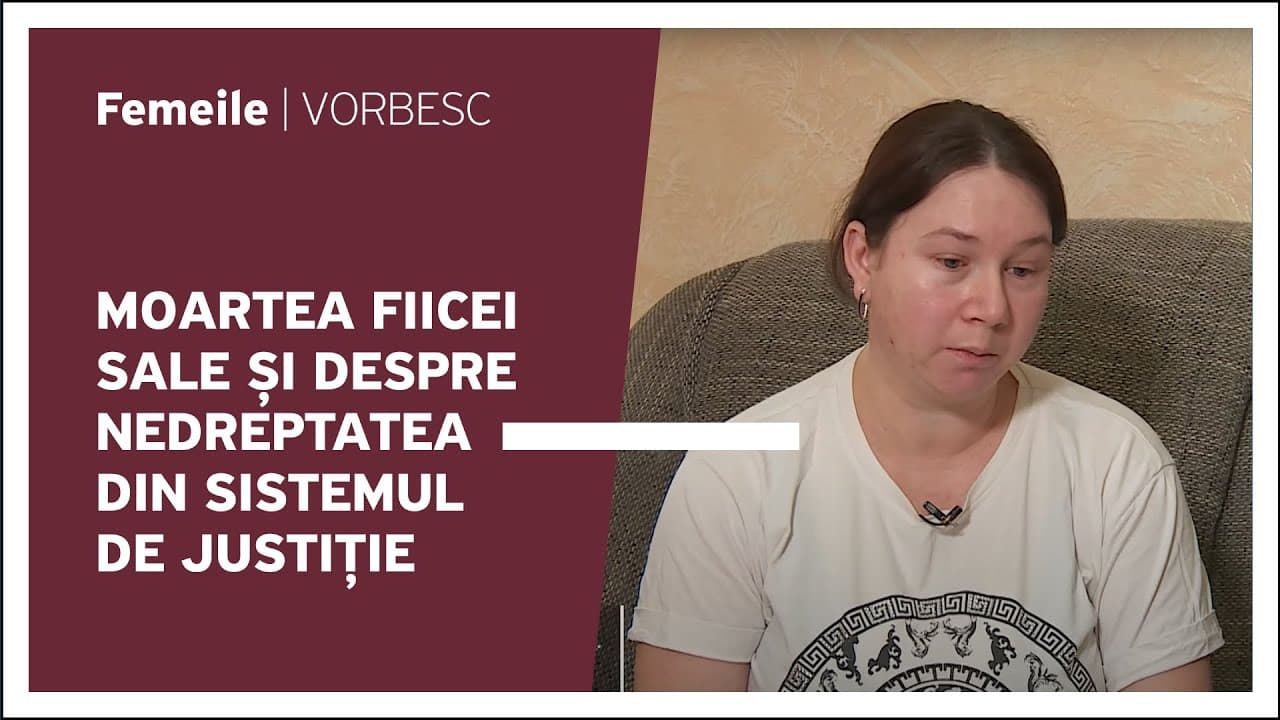 Drama unei mame din Fălești: Ucigașa fiicei sale de 10 ani, eliberată [VIDEO]