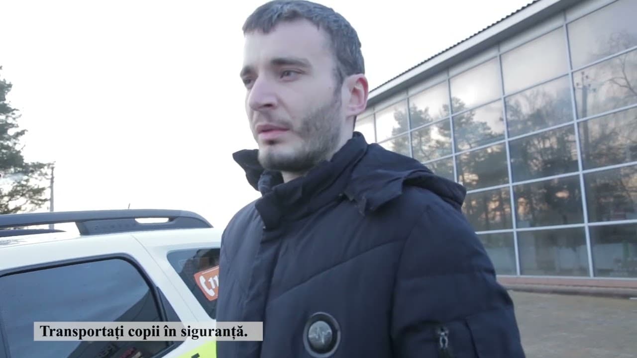 Orașul Drochia: Copii transportați fără siguranță [VIDEO]
