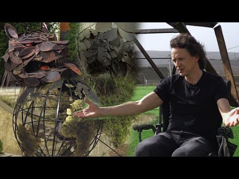 Sculptorul care schimbă Sângereiul [VIDEO]