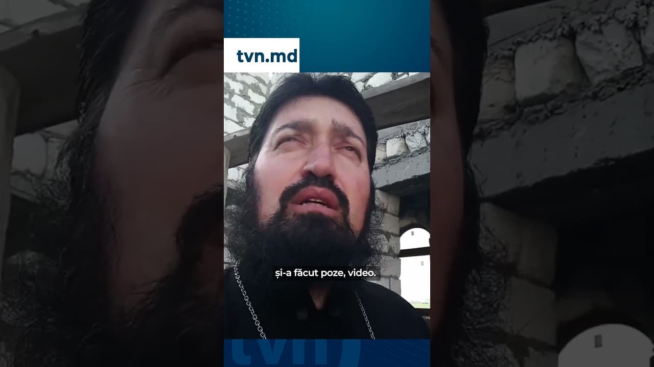 Un preot din Soroca ar fi intrat pe furiș în biserica altuia [VIDEO]