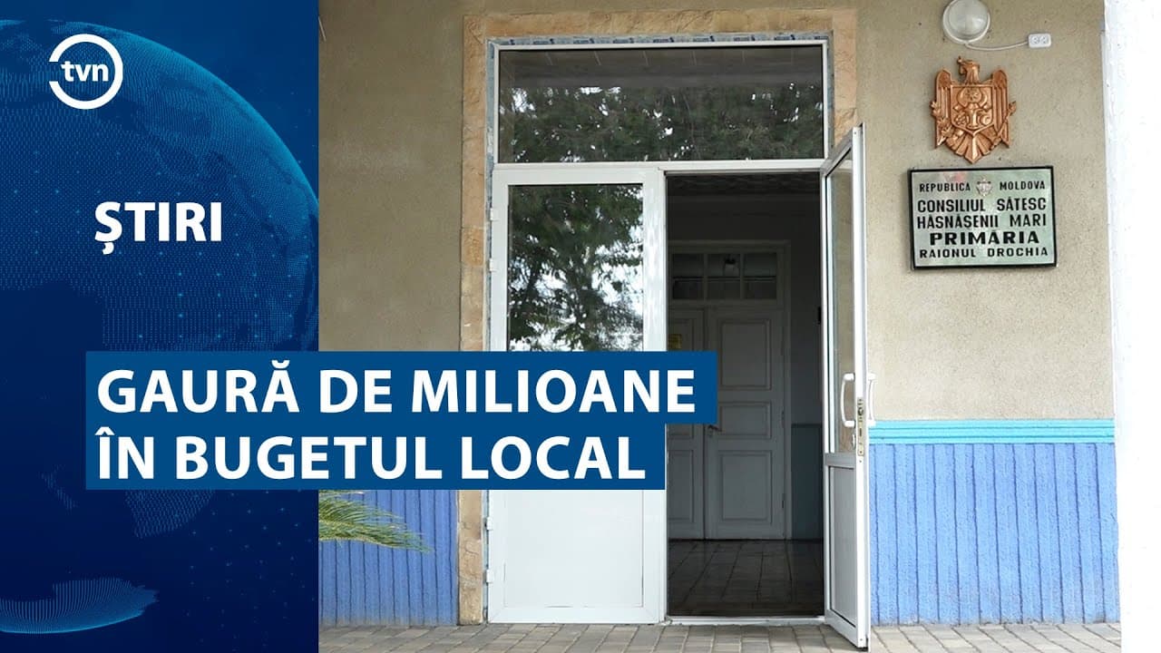 Gaură de milioane în bugetul local al primăriei Hăsnășenii Mari [VIDEO]