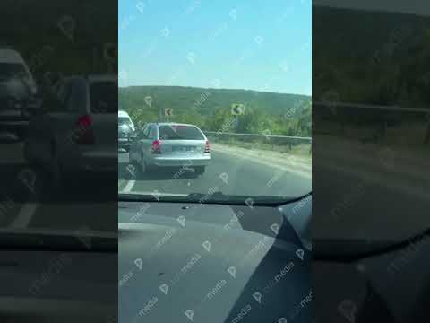 [VIDEO] Grav accident la Orhei, Ambulanța la fața locului