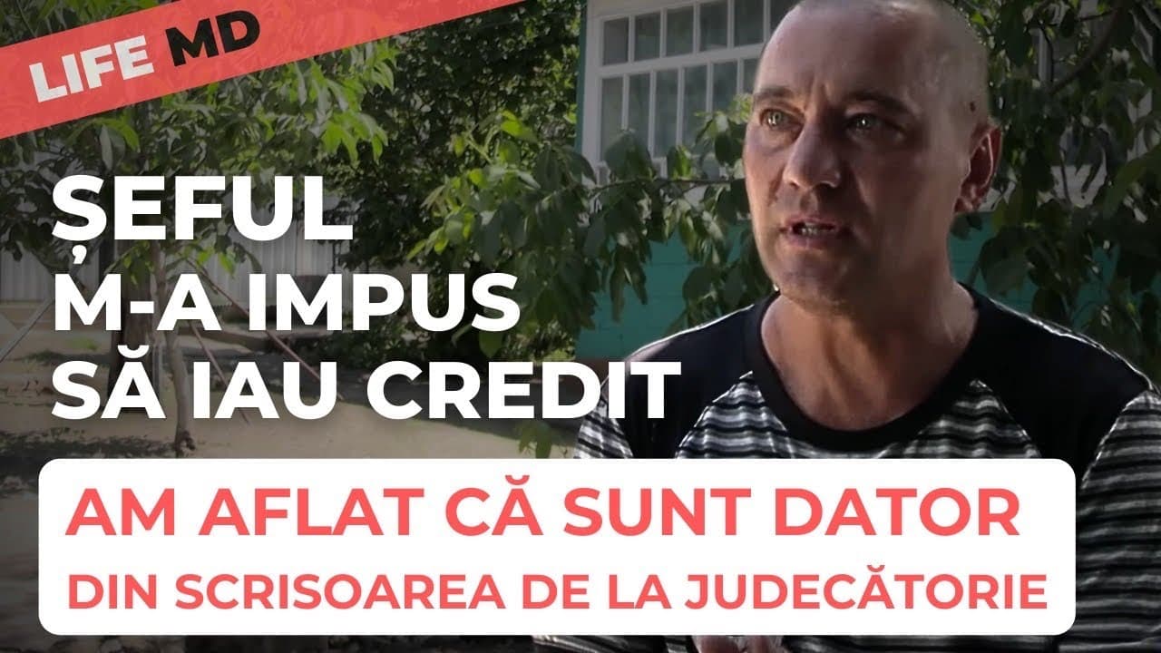 [VIDEO] EDINEȚ: Un bărbat a avut încredere în consăteni și s-a ales cu o datorie uriașă la bancă