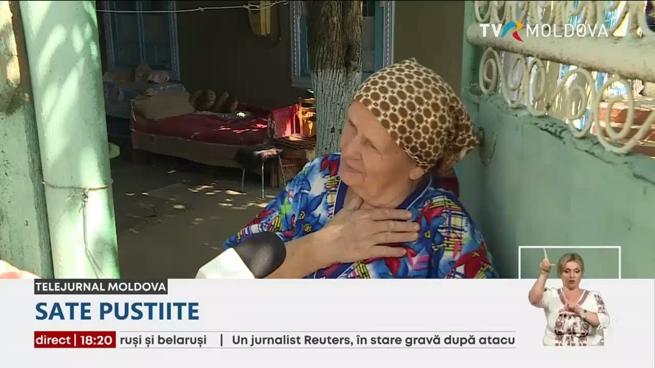 [VIDEO] Republica Moldova are cea mai mare scădere a populației din toată Europa