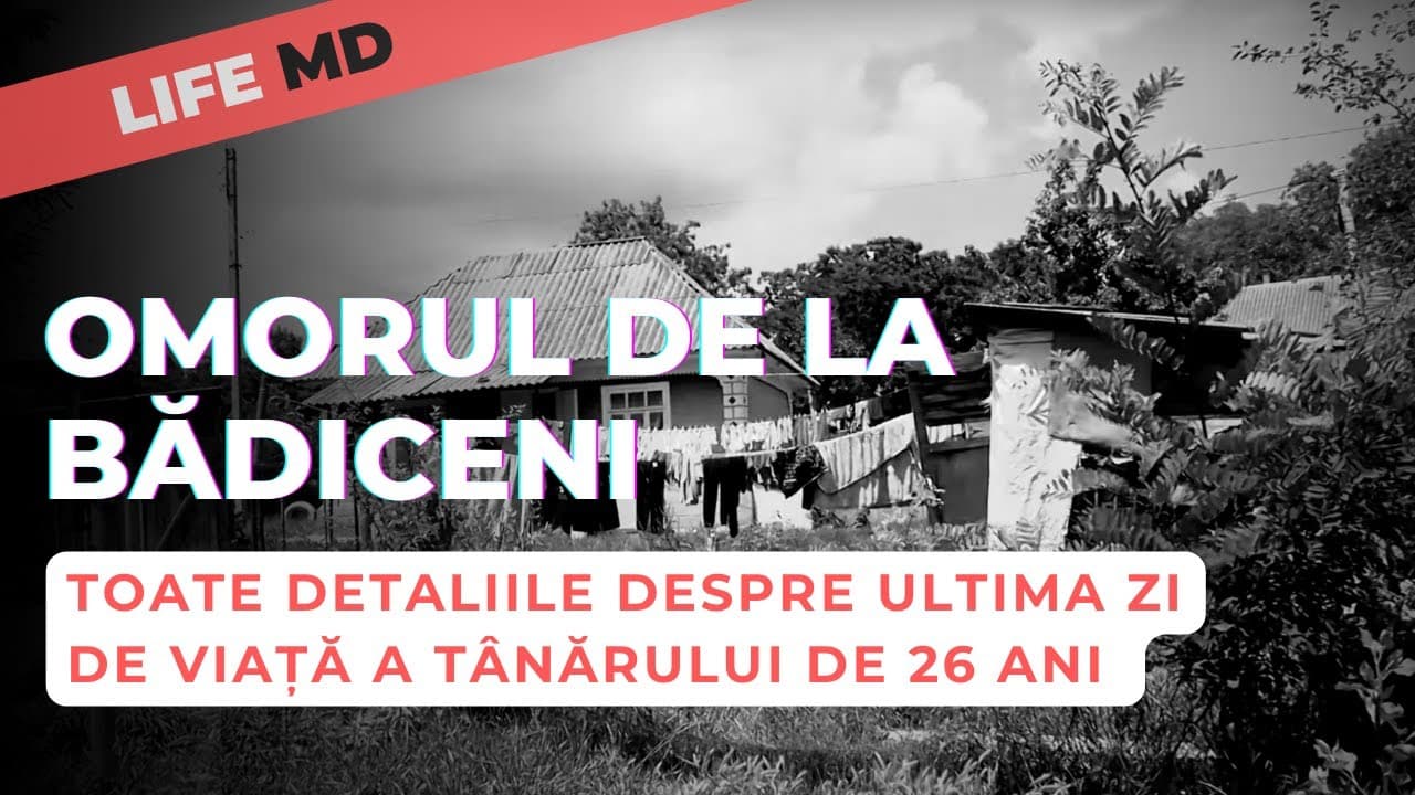 [VIDEO] Omorul de la Bădiceni: Detaliile despre moartea tânărului de 26 ani