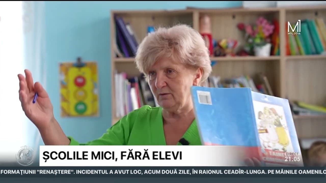 [VIDEO] Lipsă de elevi în gimnaziile din Soroca: Doar trei copii, într-o clasă