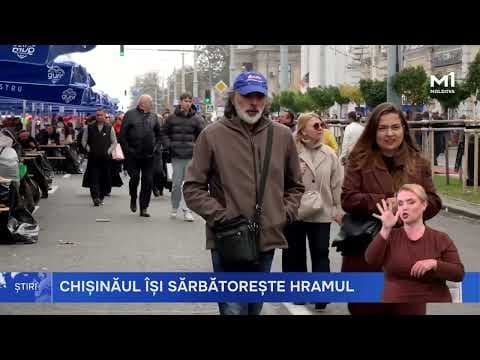 Chișinău: flori la monumentul lui Ștefan și felicitări pentru 590 de ani (VIDEO)