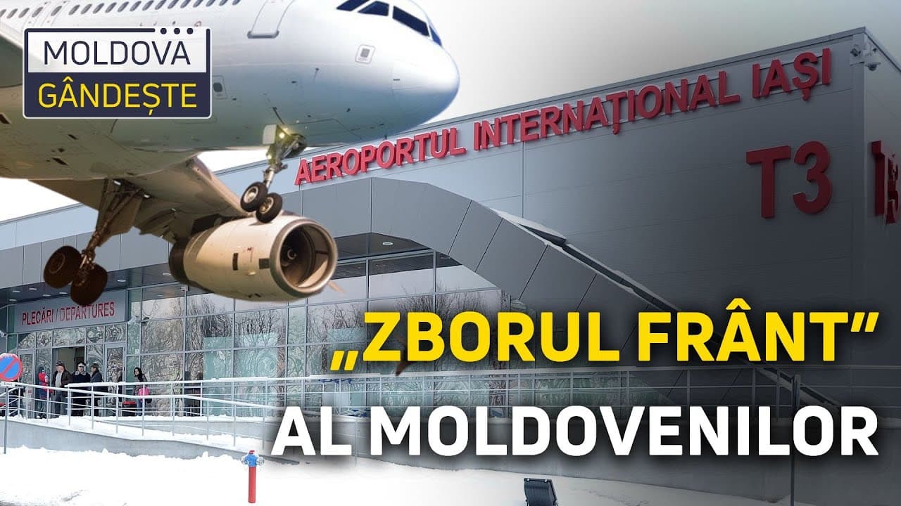 Aeroportul din Iași, alternativă pentru pasagerii din Republica Moldova