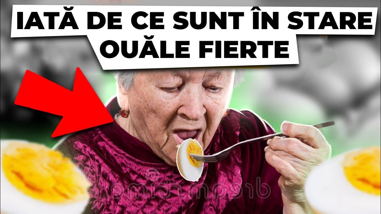 Bătrâna a Mâncat câte 2 OUĂ Fierte pe zi și iată ce s-a întâmplat cu Corpul Ei