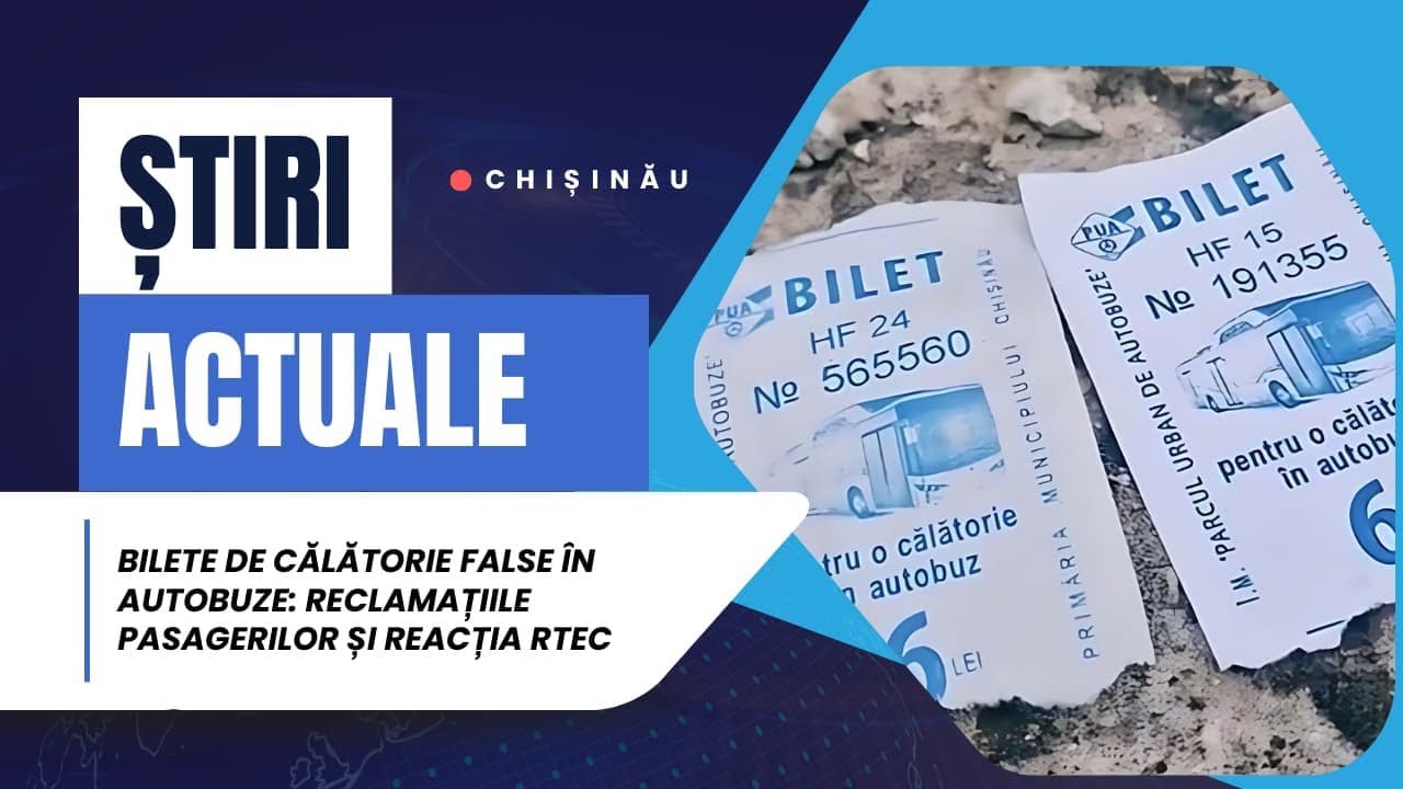 Bilete de călătorie false în autobuze: Reclamațiile pasagerilor și reacția RTEC | Știri Actuale