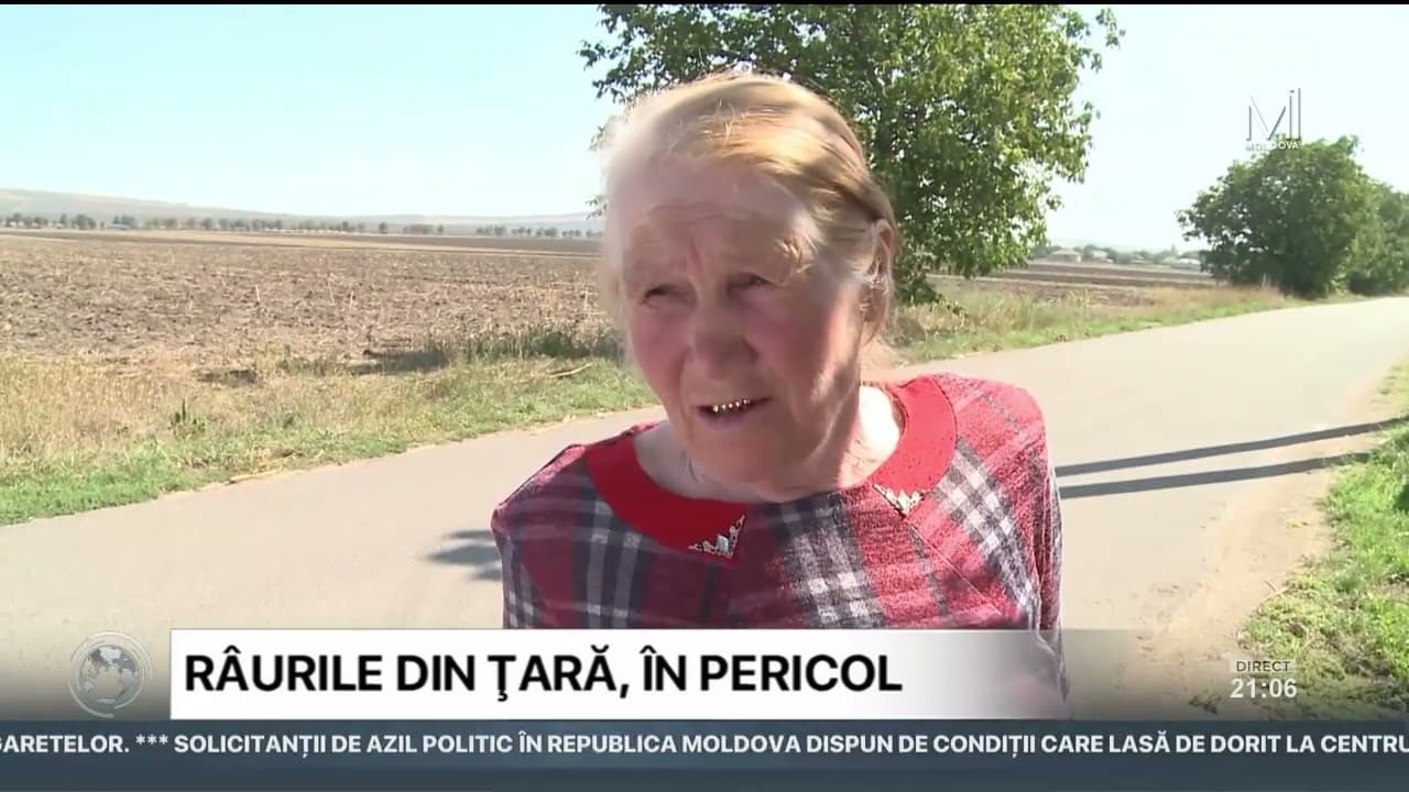 Râul Răut, în pericol de secare: „Seceta ne-a pus pe brânci”