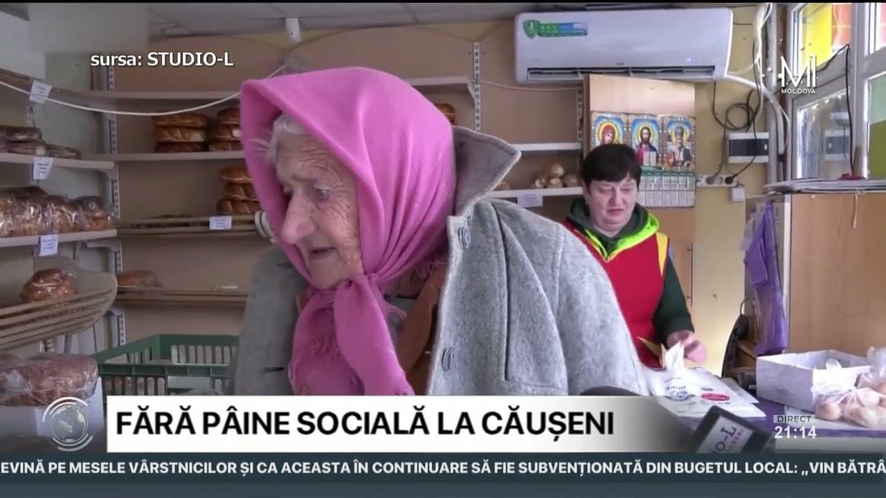 Vârstnicii din Căușeni nu mai beneficiază de pâinea socială. Motivul (VIDEO)