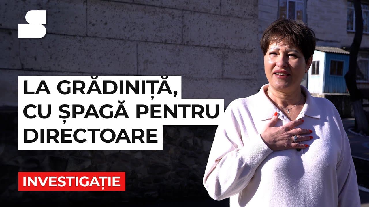 Directoare de grădiniță din Chișinău, cu dosar penal, rămâne în funcție (VIDEO)