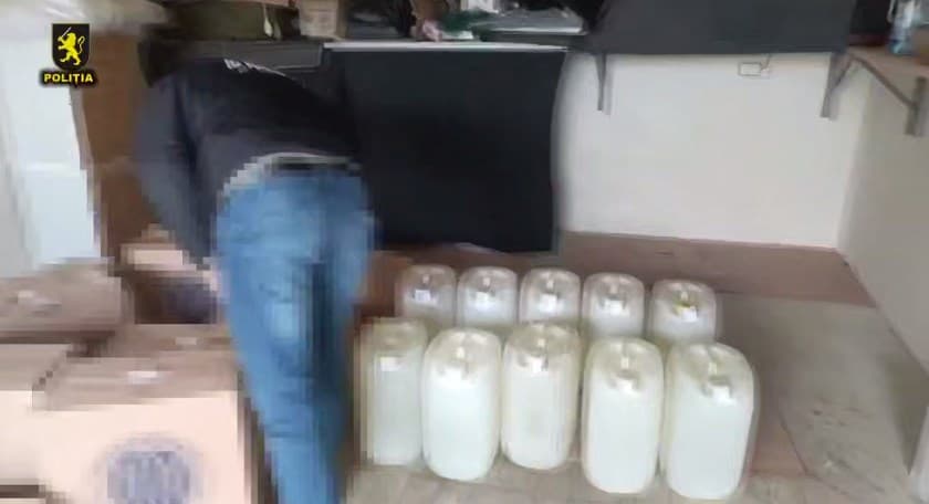 Rîșcani: Afacere ilegală sub lupa poliției. Agent economic, în vizorul autorităților (VIDEO)