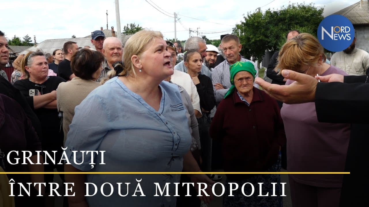 Scandal religios la Grinăuți, raionul Rîșcani: Localnicii, împărțiți în privința trecerii la Mitropolia Basarabiei (VIDEO)