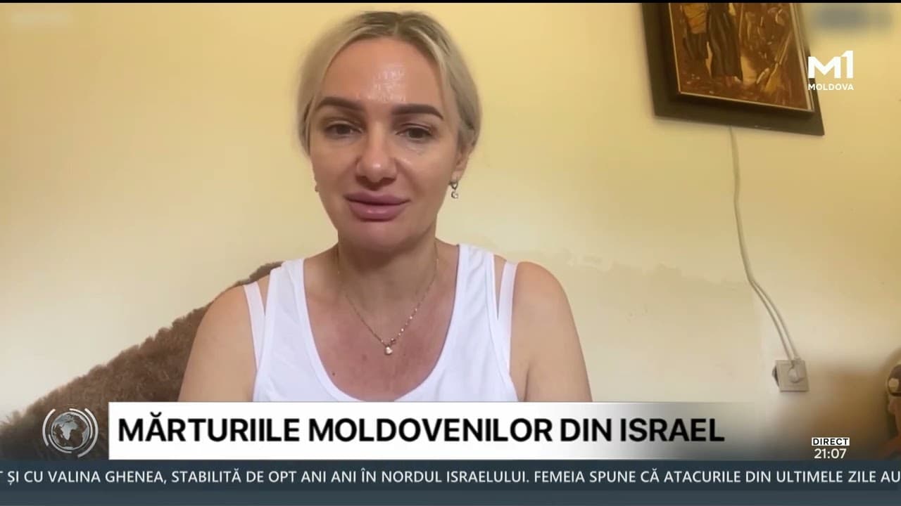 Moldovenii din Israel trăiesc sub teroarea rachetelor: Nopți de panică și nesiguranță (VIDEO)