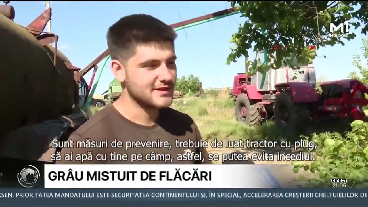 Cauza incendiului de la Cimișlia, încă necunoscută: Ce spun martorii (VIDEO)