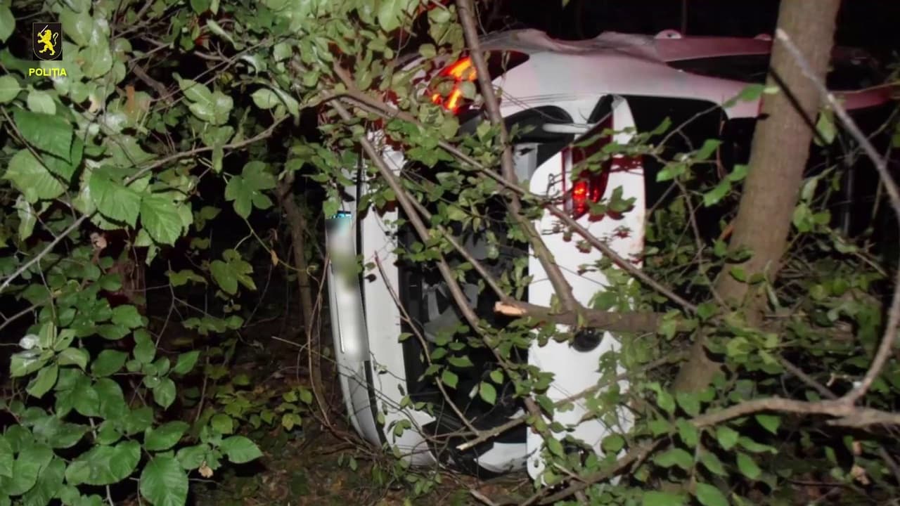 Un tânăr din Criuleni a furat o mașină de agrement și a fost reținut după ce a fugit în pădure (VIDEO)